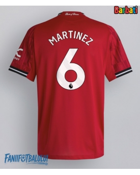 Manchester United Lisandro Martinez #6 Tricou Fotbal Replică 2025-26 Barbati Acasa